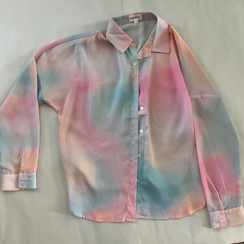 Superdown X Revolve Miranda Button Down - image 4